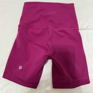 lululemon shorts pink